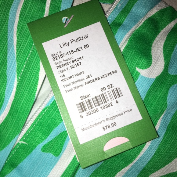 Lily Pulitzer skirt in perfect condition - Picture 3 of 4